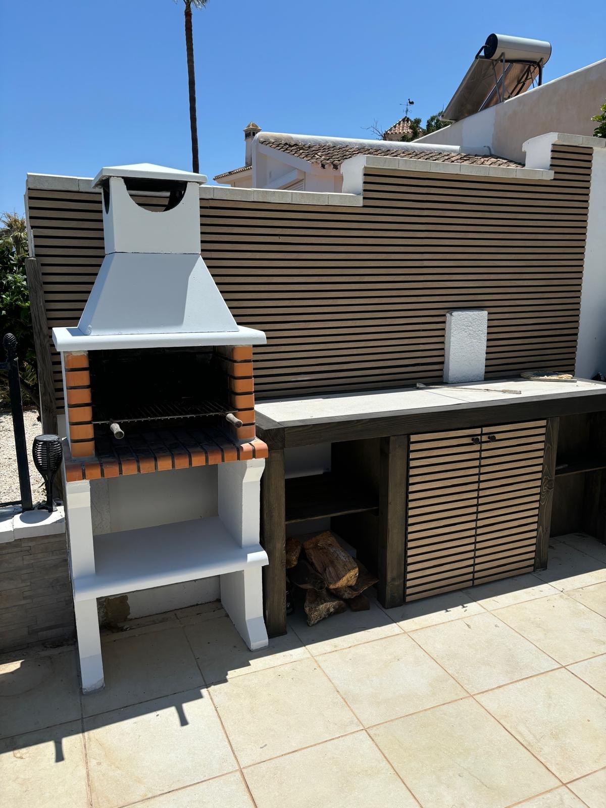 Traditional BBQ station